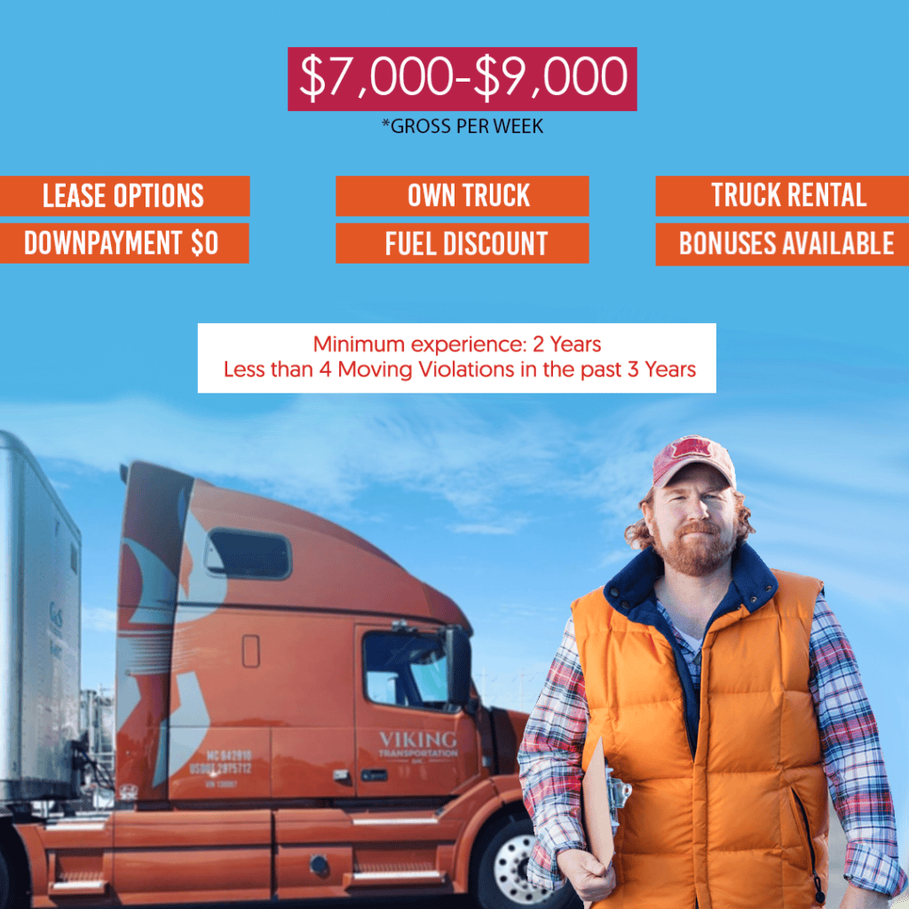 Viking Transportatiopn Offer