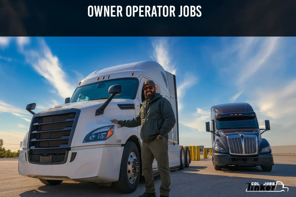 Owner operator job opportunities in Des Moines - Professional CDL driver with semi-trucks
